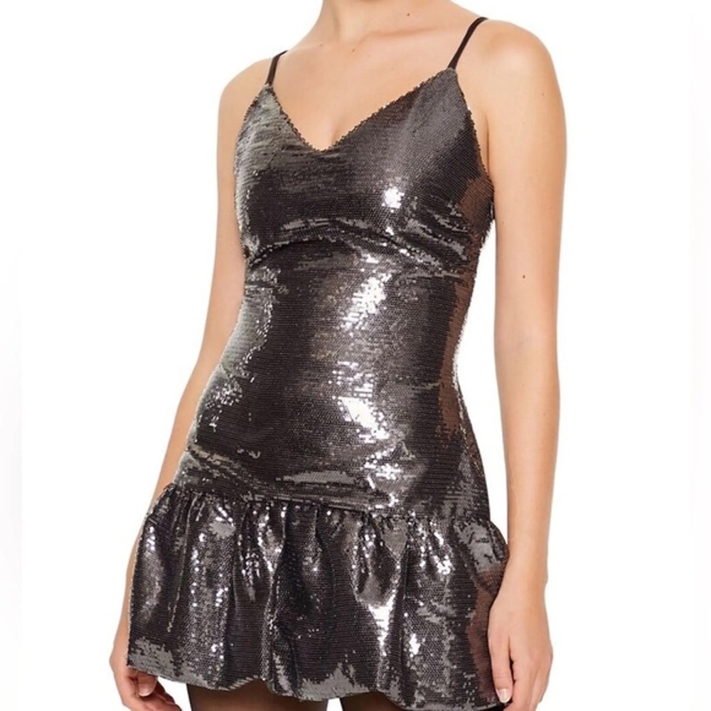 ✨✨Forever 21 Black & Gold Shimmery Cocktail Dress ✨💃